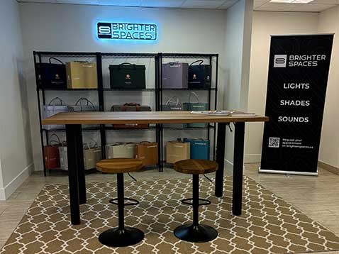 Showroom consultation area